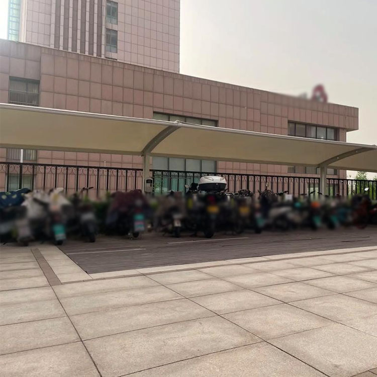 平湖市膜结构电动车棚